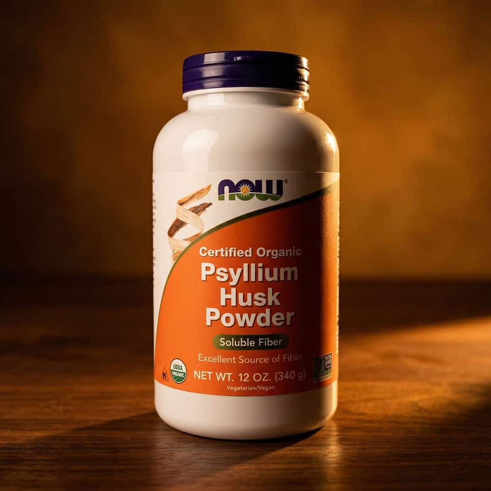 Organic Psyllium Husk Powder 6g Fiber - 12 oz