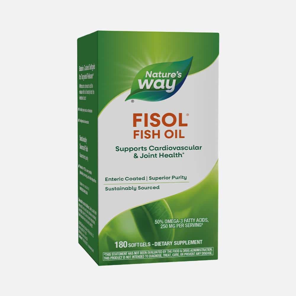 Fisol, Fish Oil Omega-3 250mg - 180 Softgels