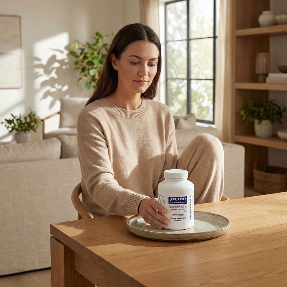 Nutrient 950 A Without Copper & Iron - 180 Capsules