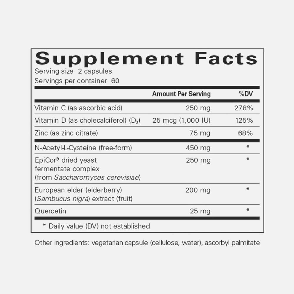 Pure Encapsulations PureDefense with NAC 120 Capsules