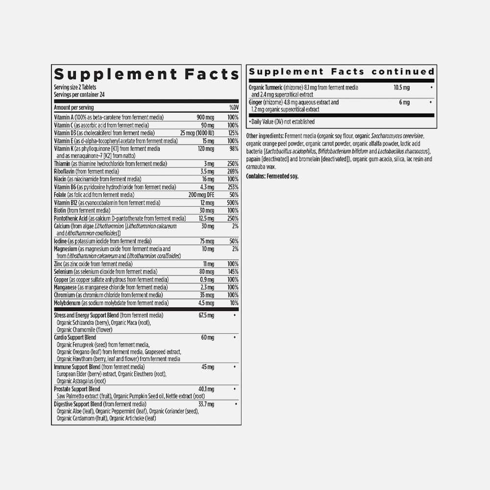 Men's Advanced Multivitamin- 48 Tablets