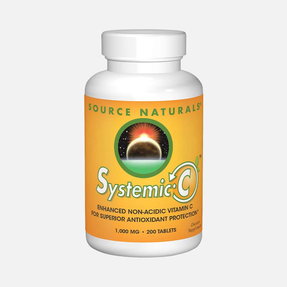 Systemic C Vitamin C 1000mg - 200 Tablets