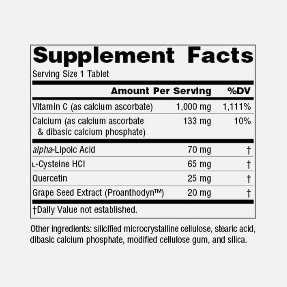 Systemic C Vitamin C 1000mg - 200 Tablets