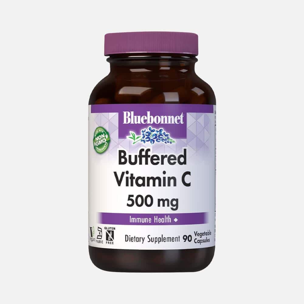 Buffered Vitamin C 500mg - 90 Vegetable Capsules