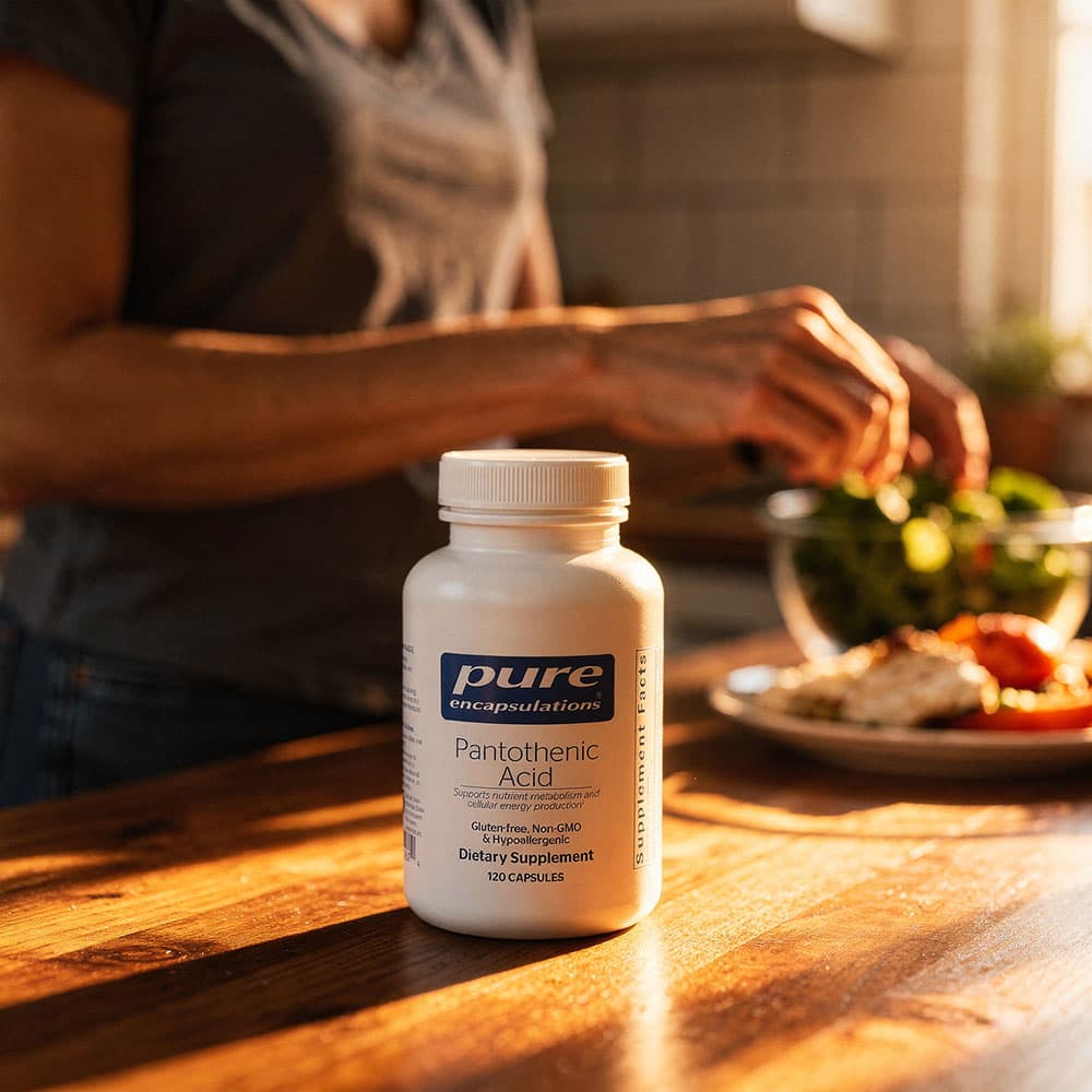 Pure Encapsulations Pantothenic Acid 500mg 120 Capsules