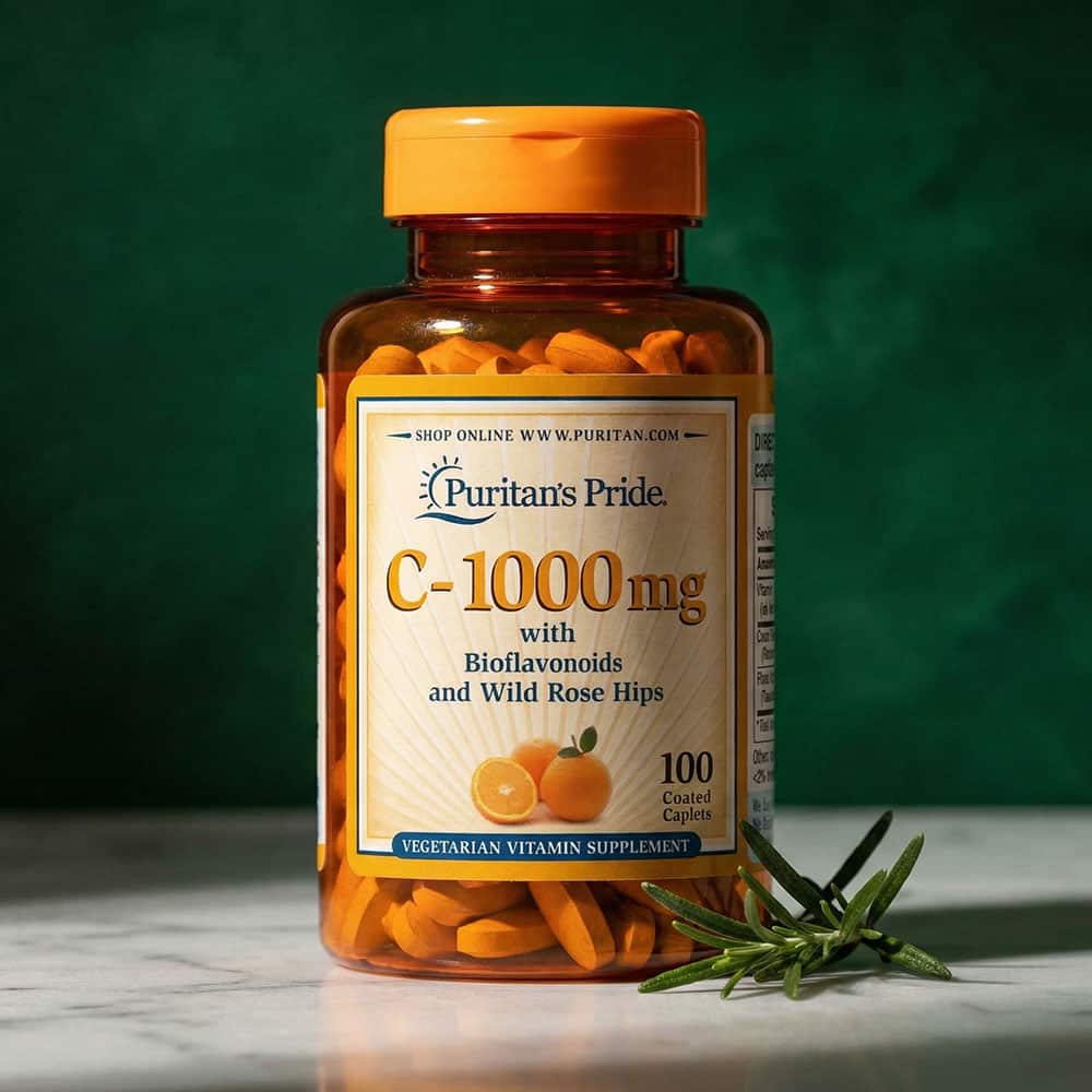 Vitamin C 1000mg with Rose Hips - 100 Caplets