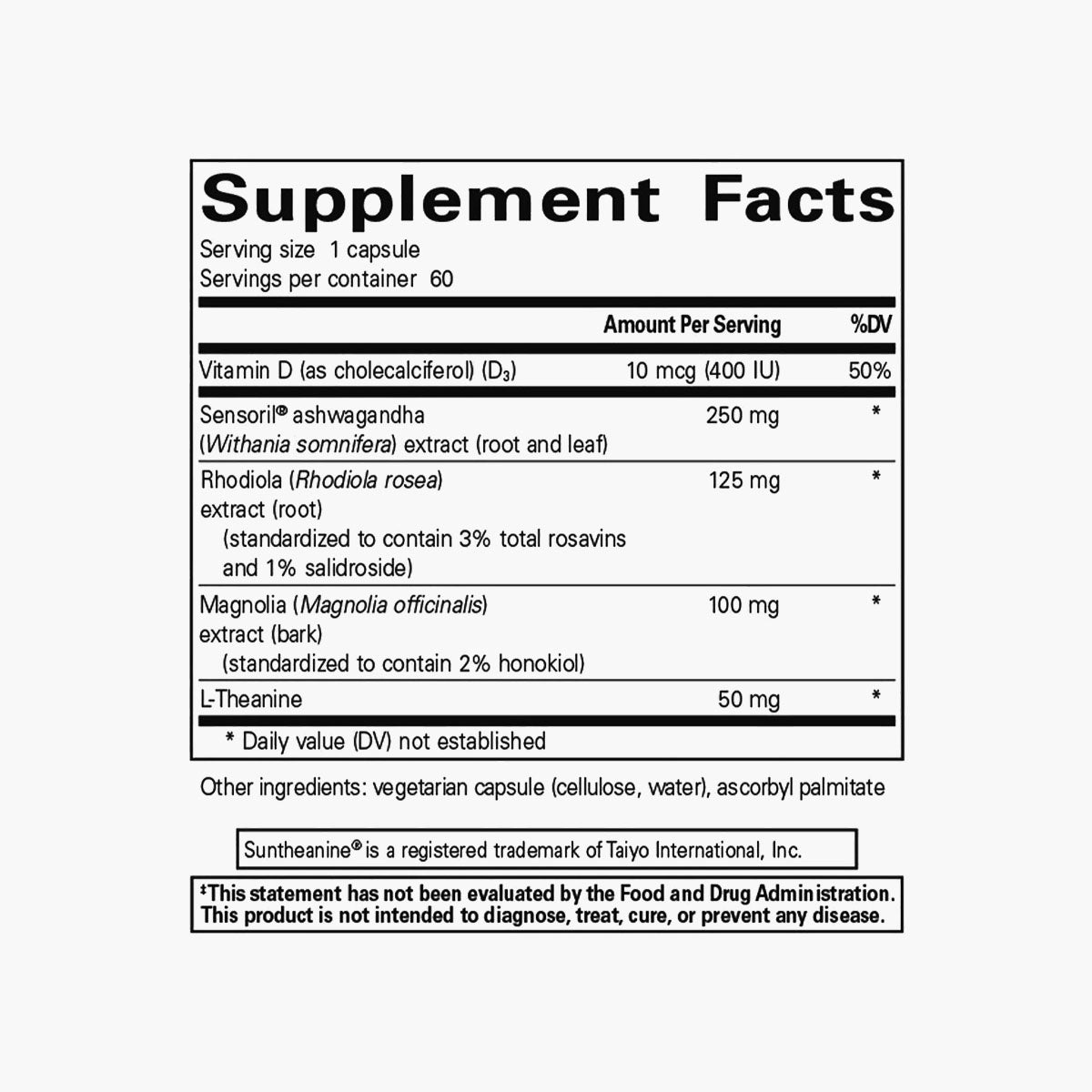 Pure Encapsulations Cortisol Calm - 60 Capsules
