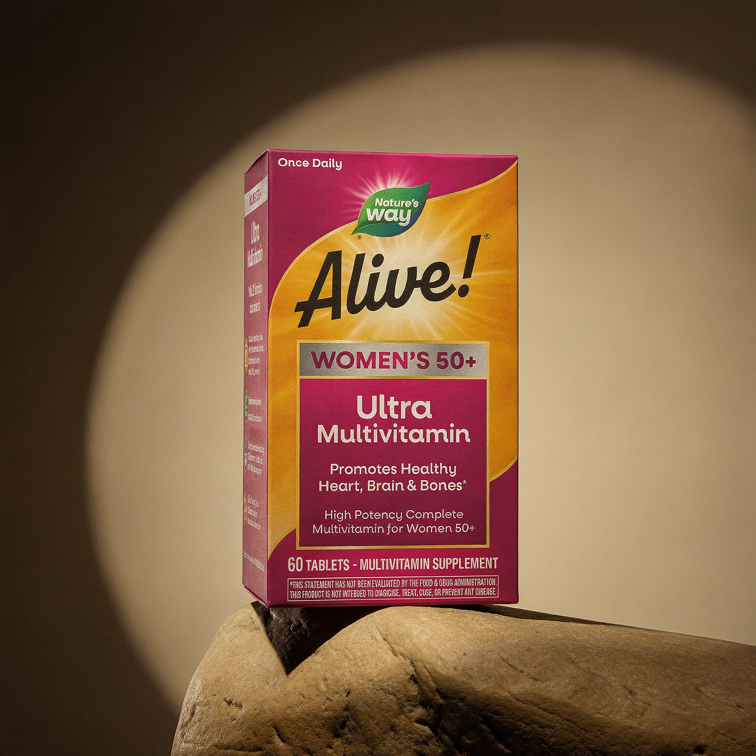 Alive! Women's 50 + Multivitamin High Potency - 60 Tablets