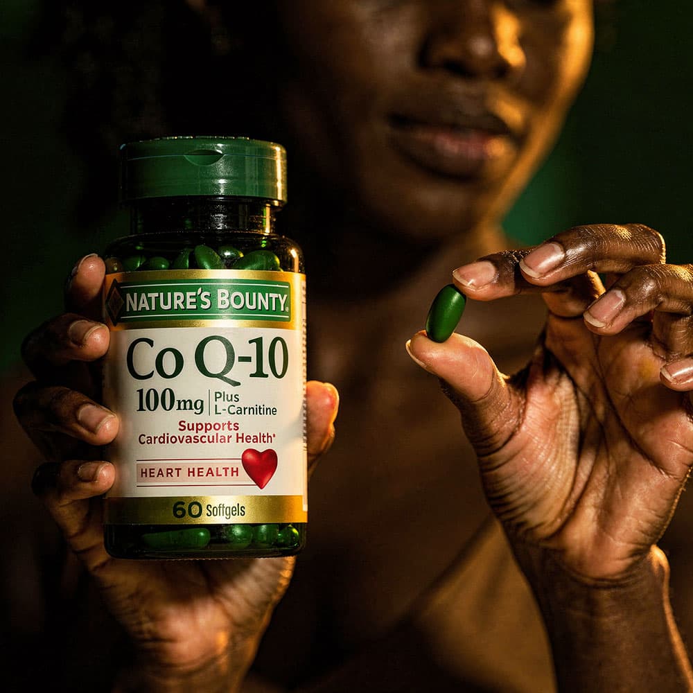 CoQ10 100mg Plus L-Carnitine - 120 Softgels