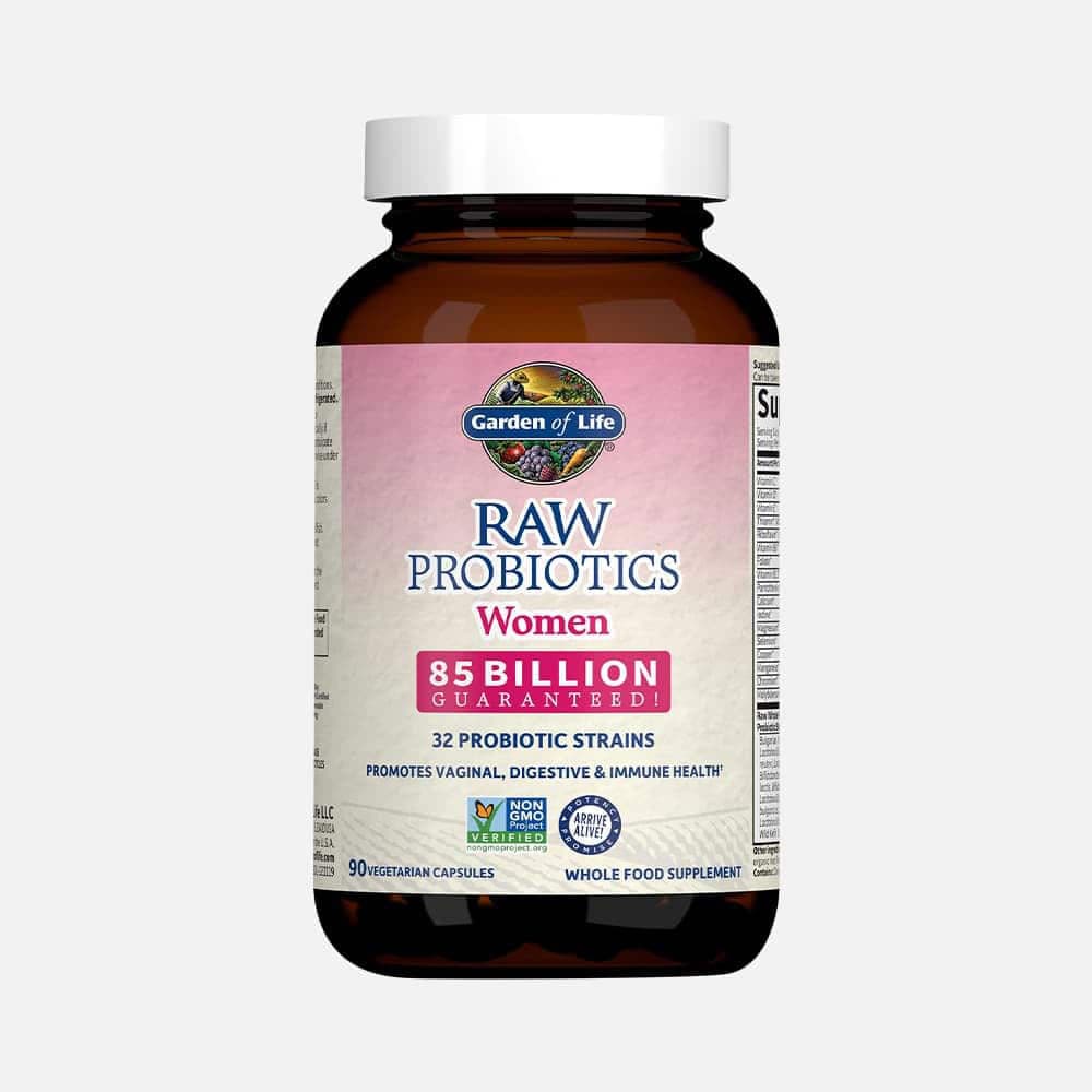 Raw Probiotics for Women 85 Billion CFU - 90 Capsules