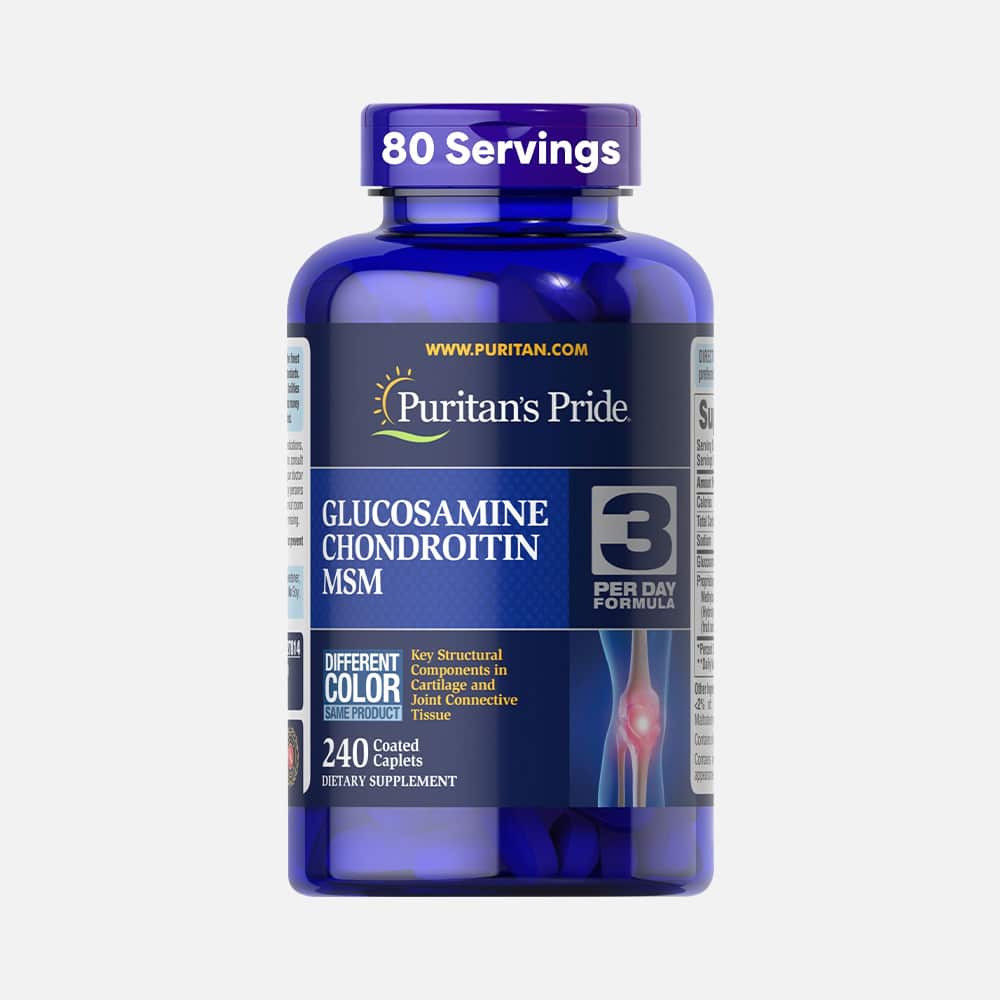 Glucosamine Chondroitin MSM Double Strength - 240 Tablets