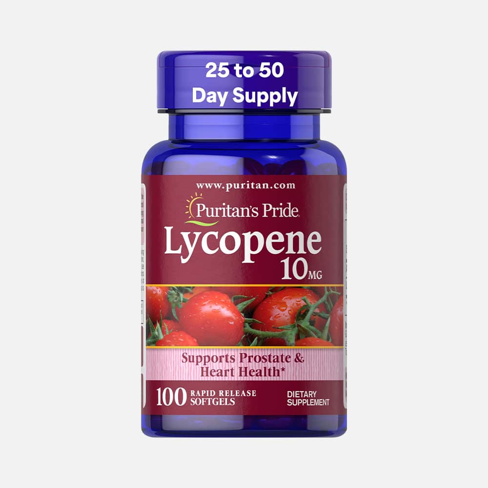 Lycopene 10mg - 100 Rapid Release Softgels