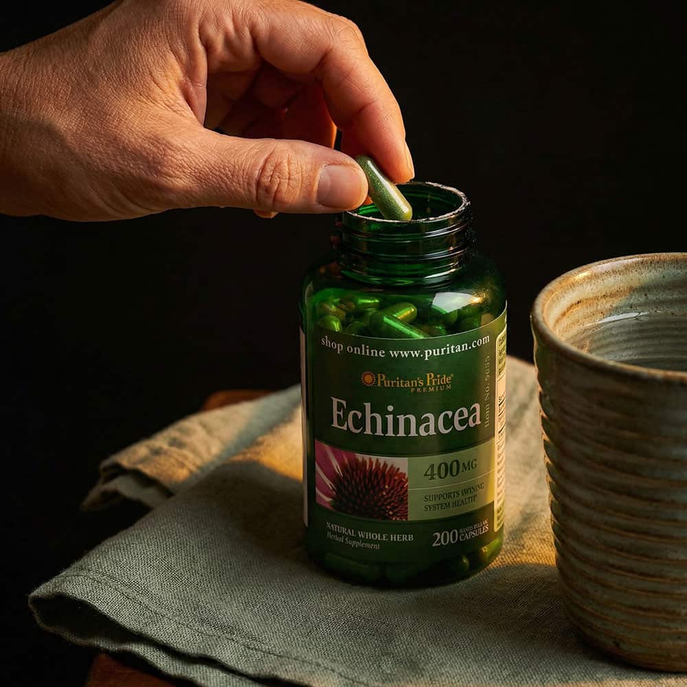 Echinacea 400mg - 200 Capsules
