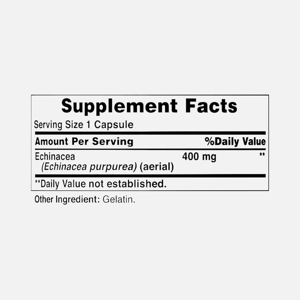 Echinacea 400mg - 200 Capsules