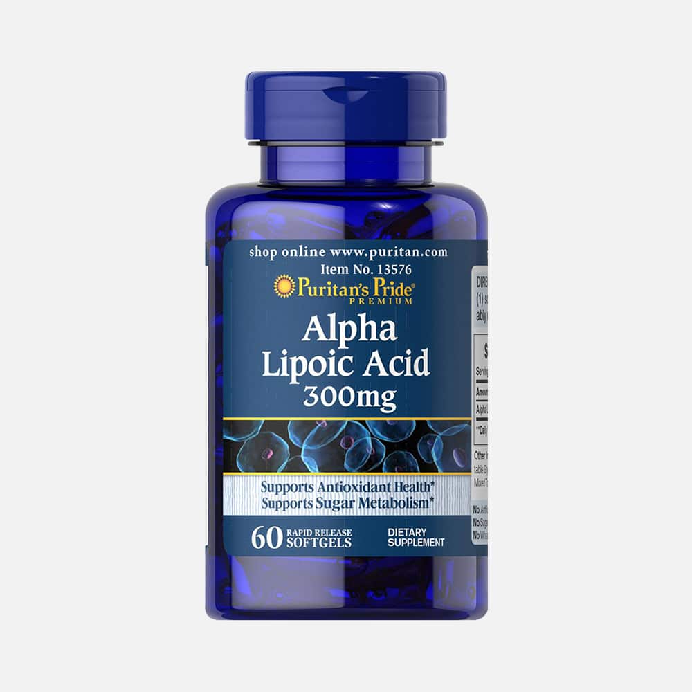 Alpha Lipoic Acid 300mg - 60 Capsules