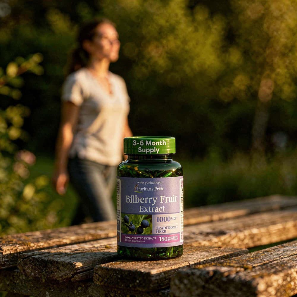 Bilberry Fruit Extract 250mg - 180 Softgels