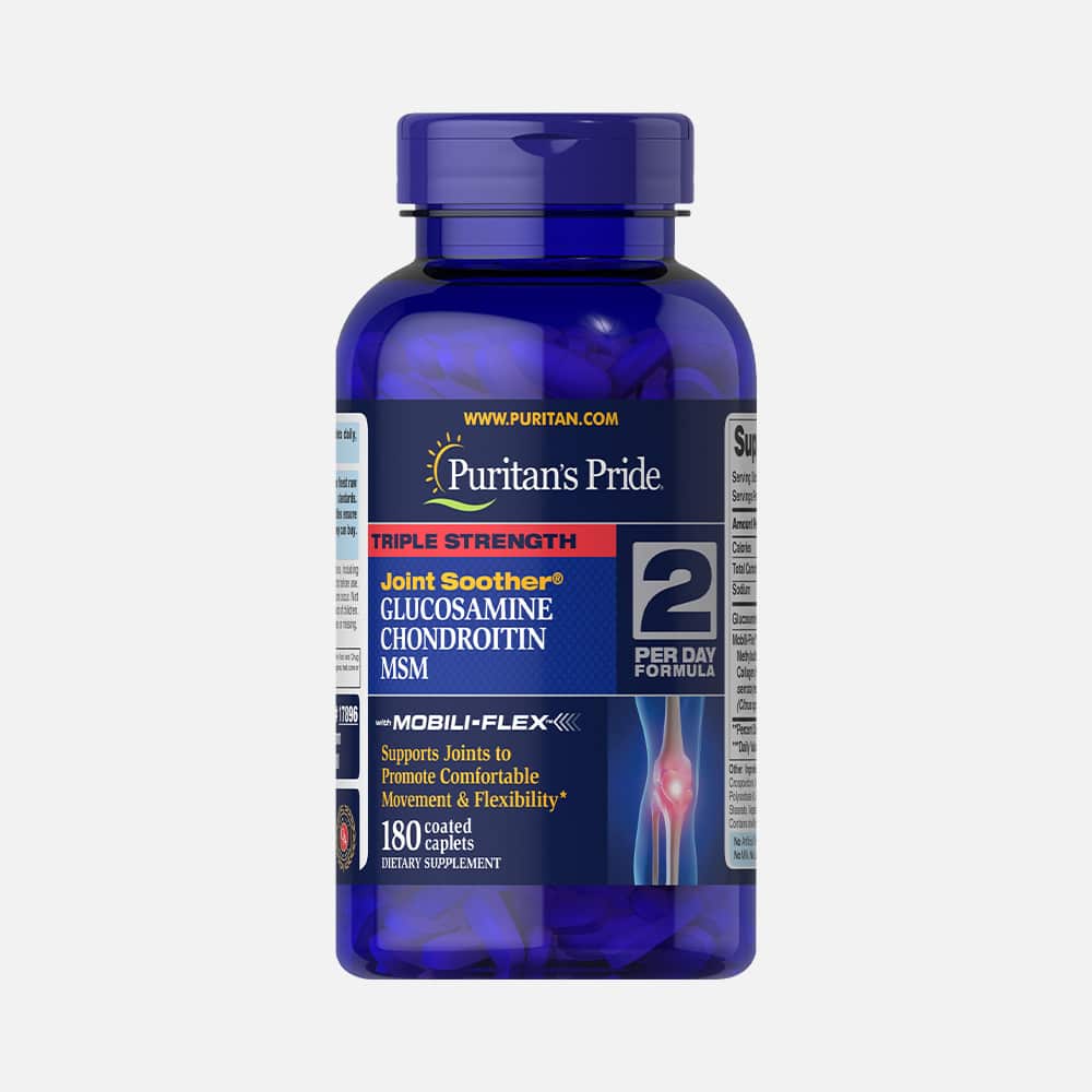 Glucosamine Chondroitin MSM 2-Per-Day - 180 Tablets