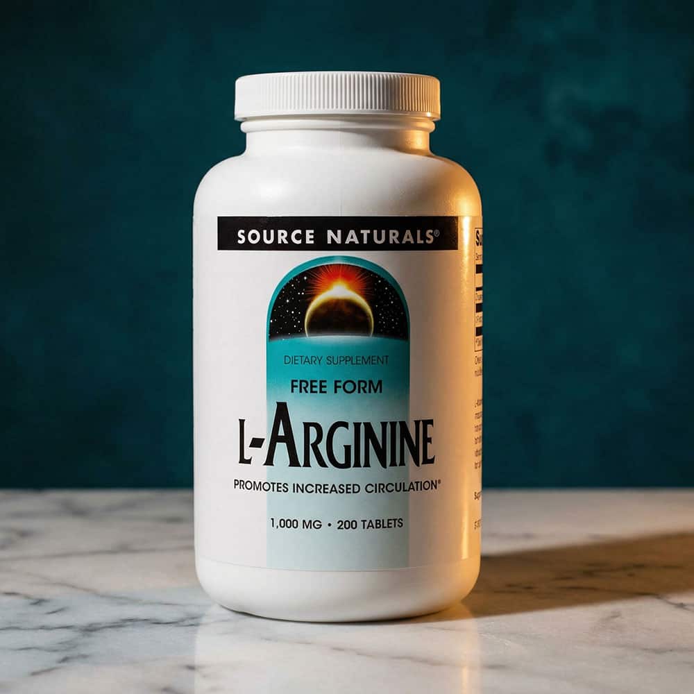 L-Arginine Free Form 1000mg - 200 Tablets