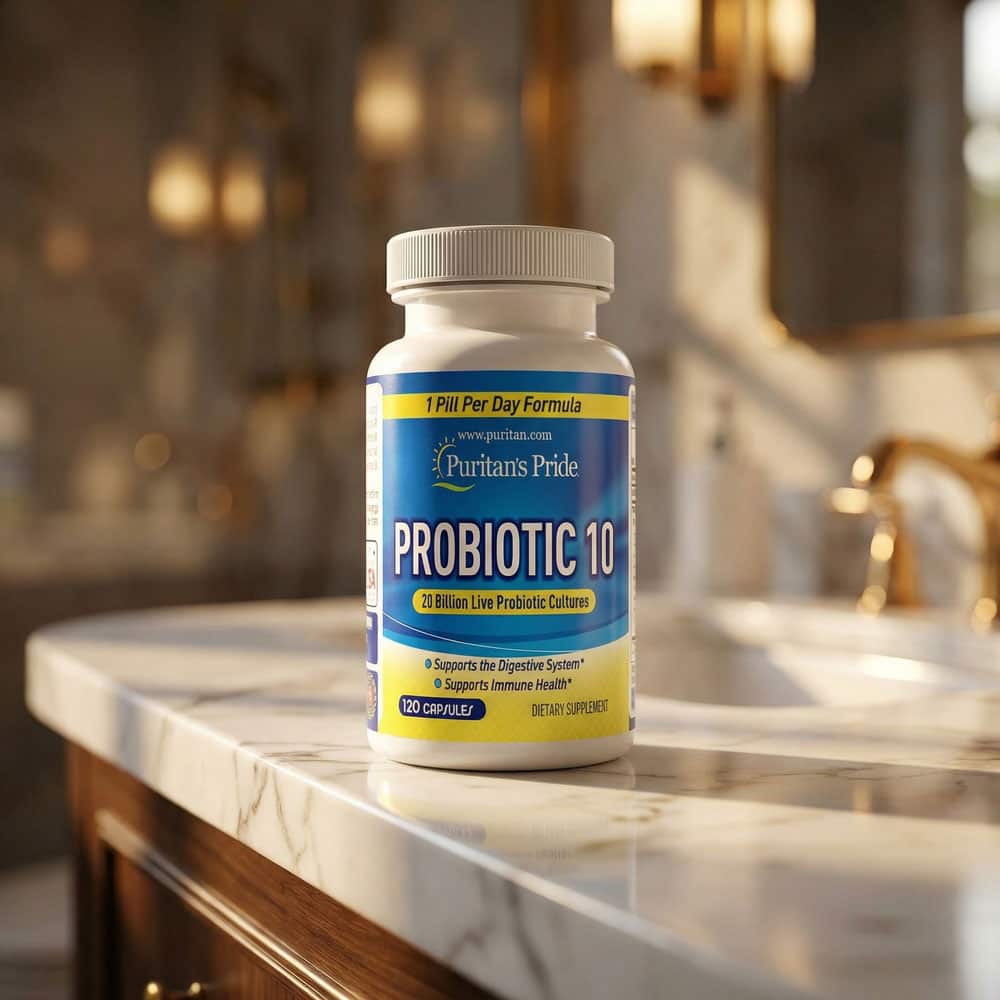 Probiotic 10 with Vitamin D - 120 Capsules