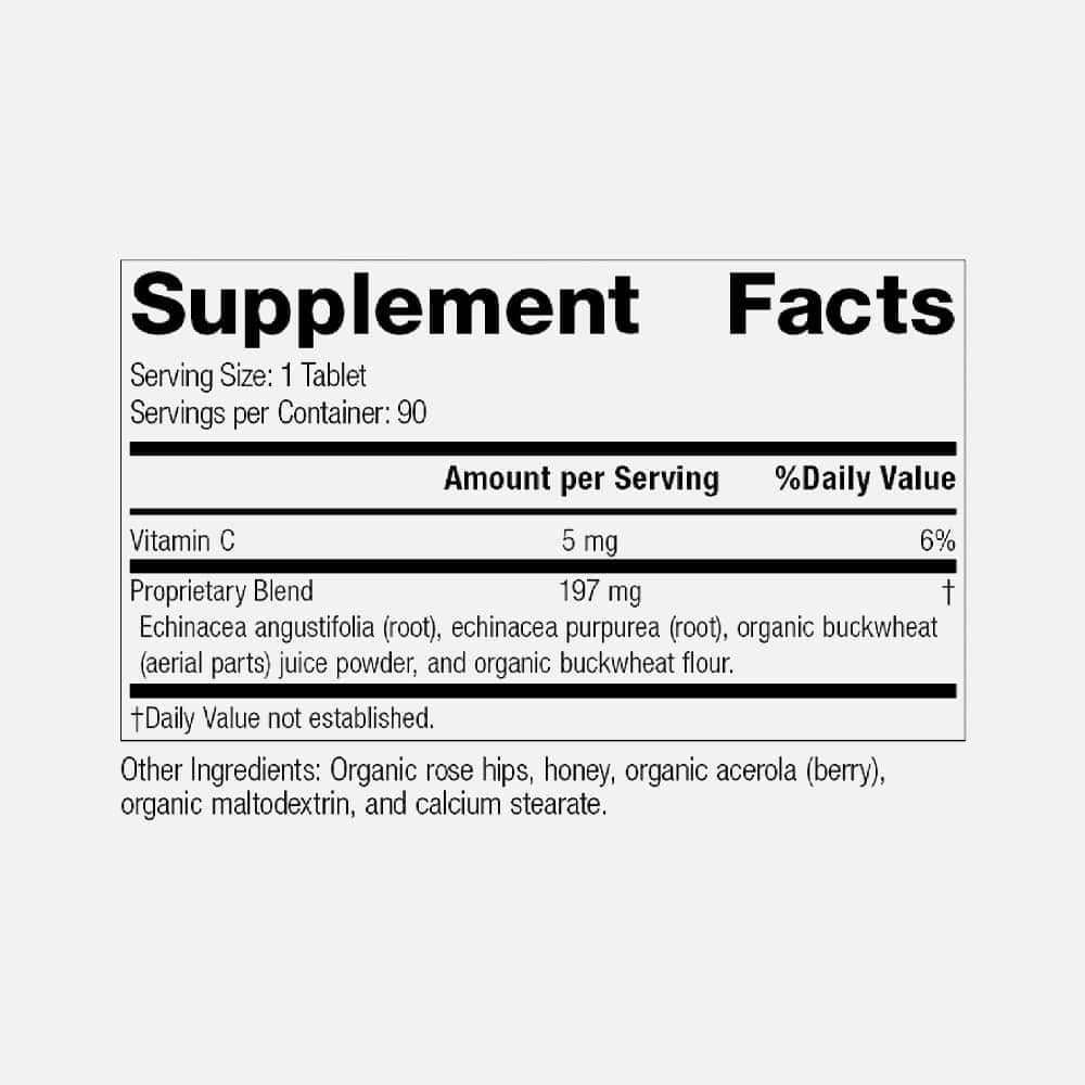 Echinacea-C with Vitamin C - 90 Tablets