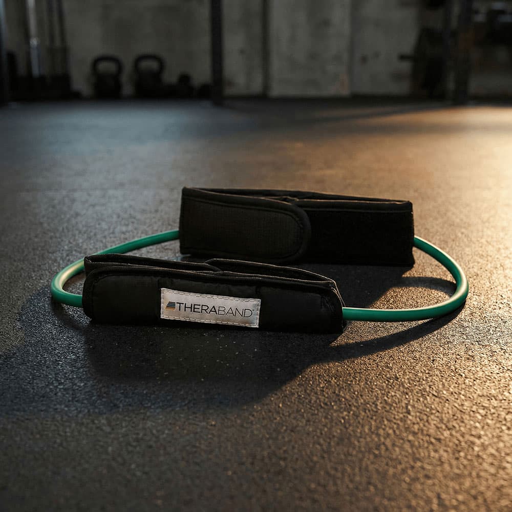 THERABAND Resistance Tubes Heavy Level 3 - 12" with Cuffs