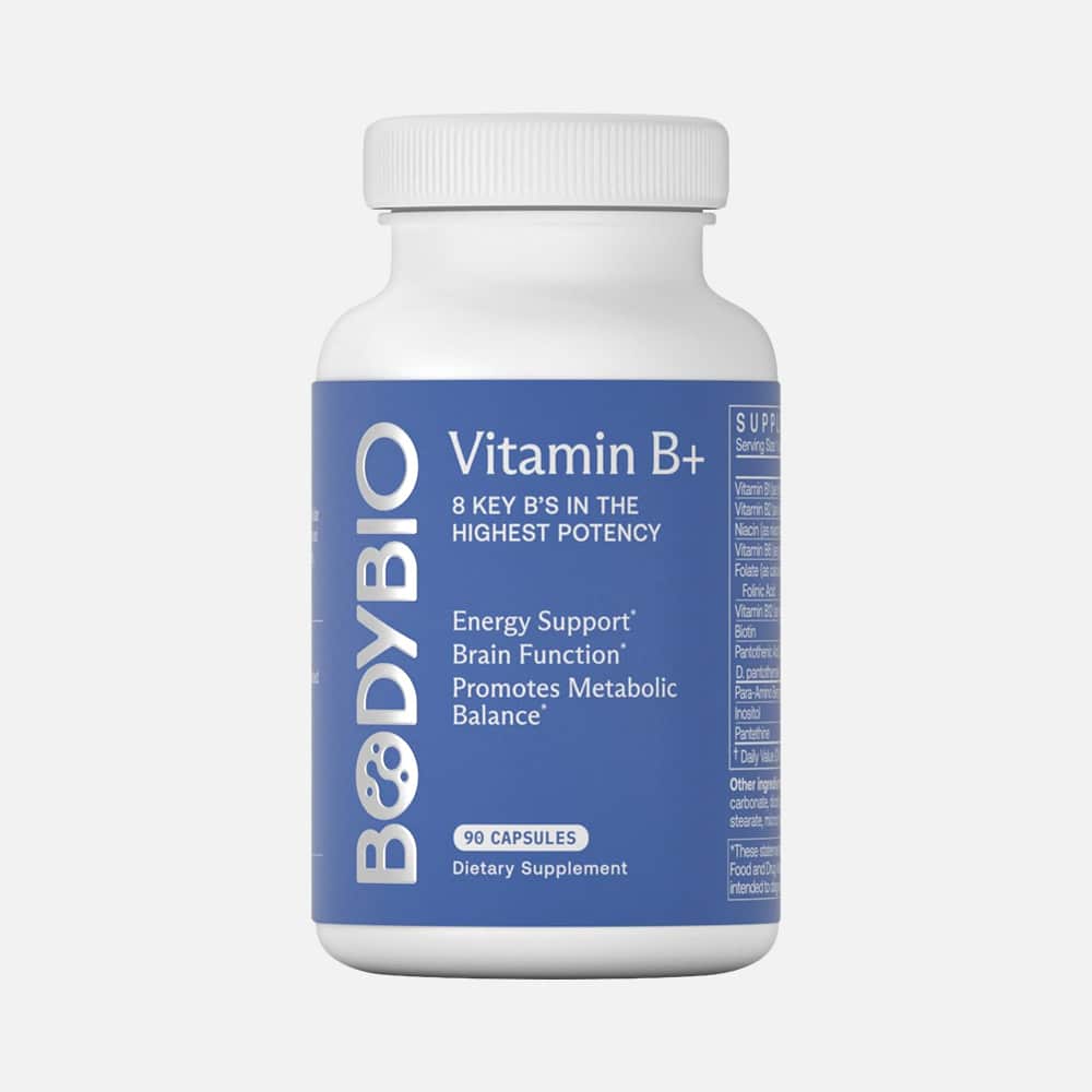 Vitamin B Complex 9-Vitamin Blend - 90 Capsules