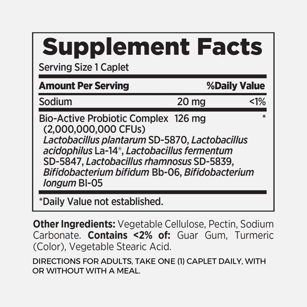 Controlled Delivery Probiotic - 30 Caplets