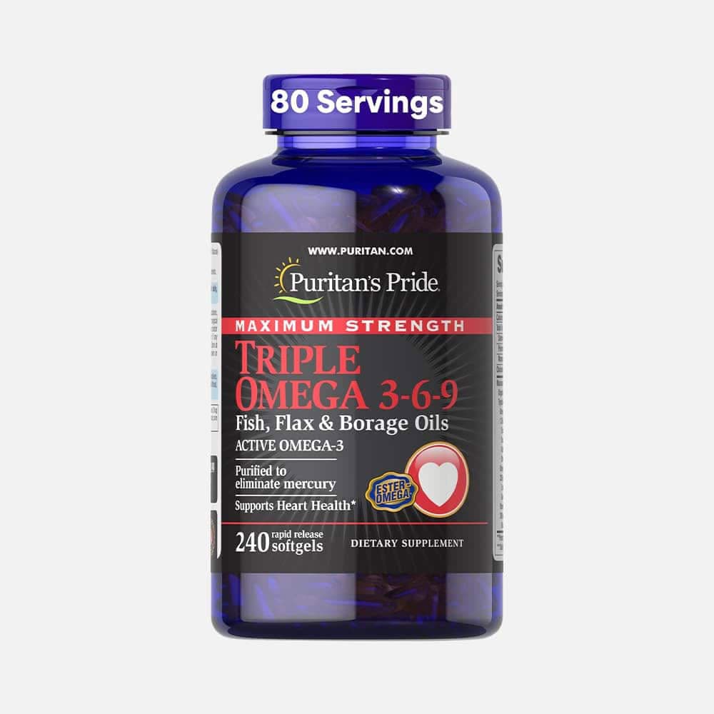 Triple Omega 3-6-9 2400mg - 240 Softgels
