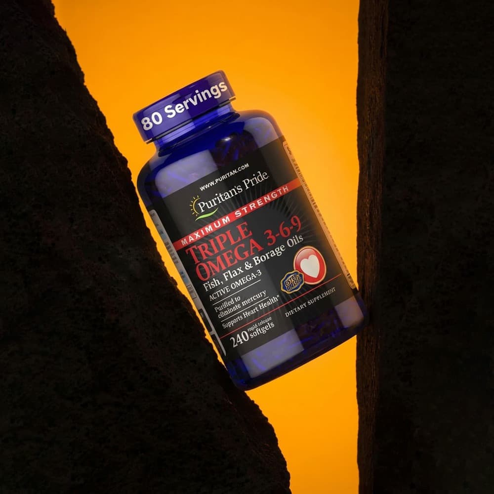 Triple Omega 3-6-9 2400mg - 240 Softgels