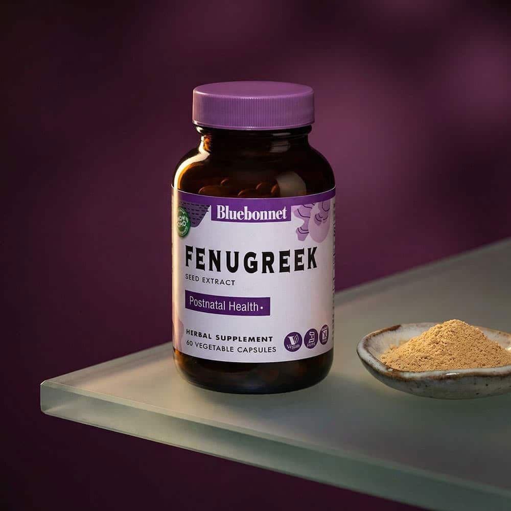 Fenugreek Seed Extract 600mg - 60 Vegetable Capsules