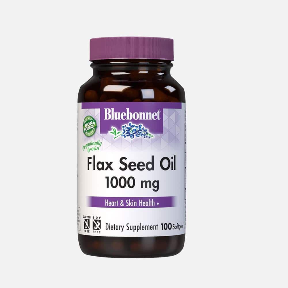 Organic Flax Seed Oil 1000mg - 100 Softgels