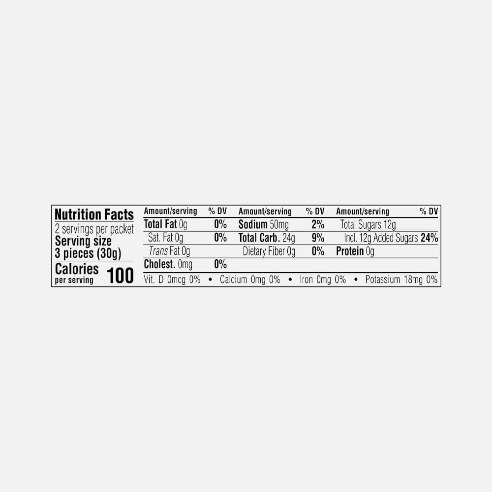 Clif Bloks Strawberry - 18 Packs Energy Chews