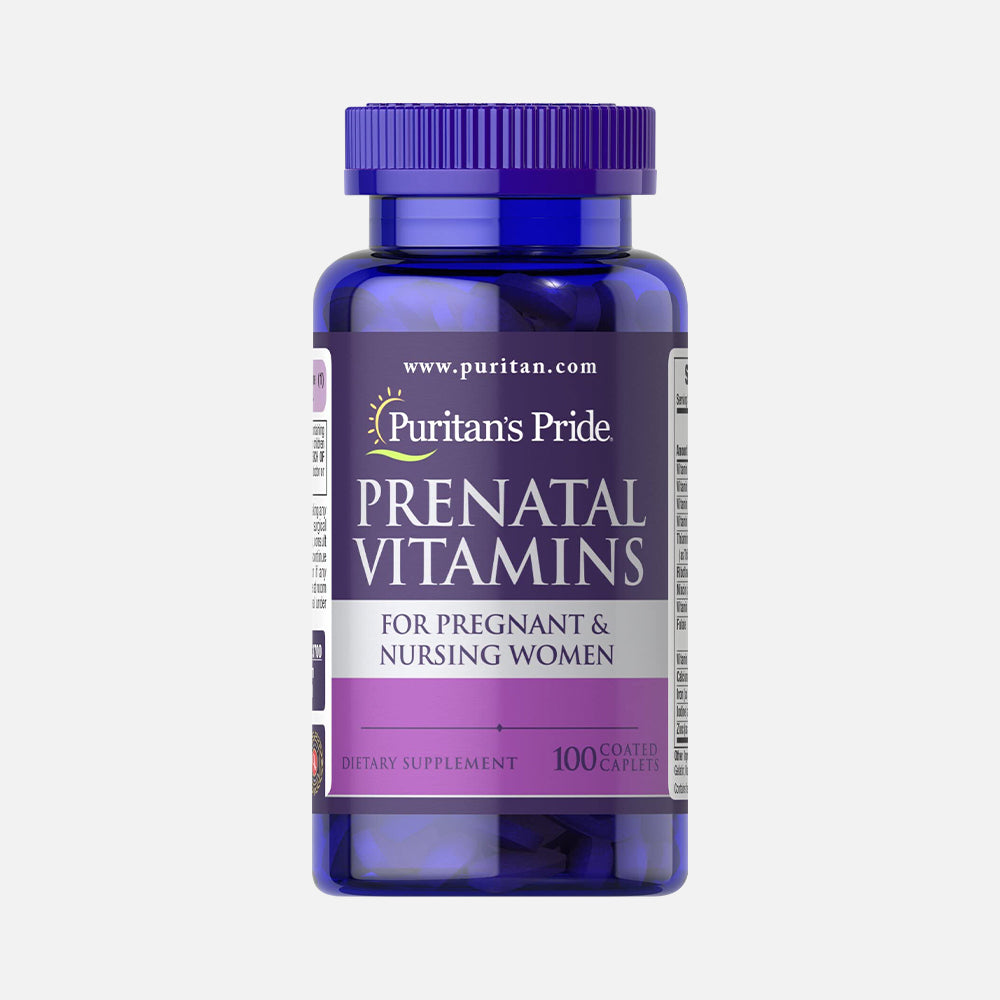 Prenatal Multivitamin with Iron & Folic Acid 800mcg - 100 Caplets