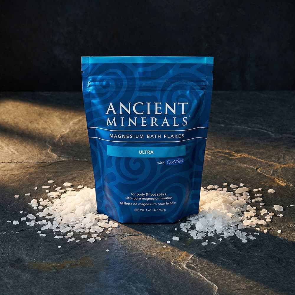 Magnesium Bath Flakes Ultra with MSM - 1.65 lbs