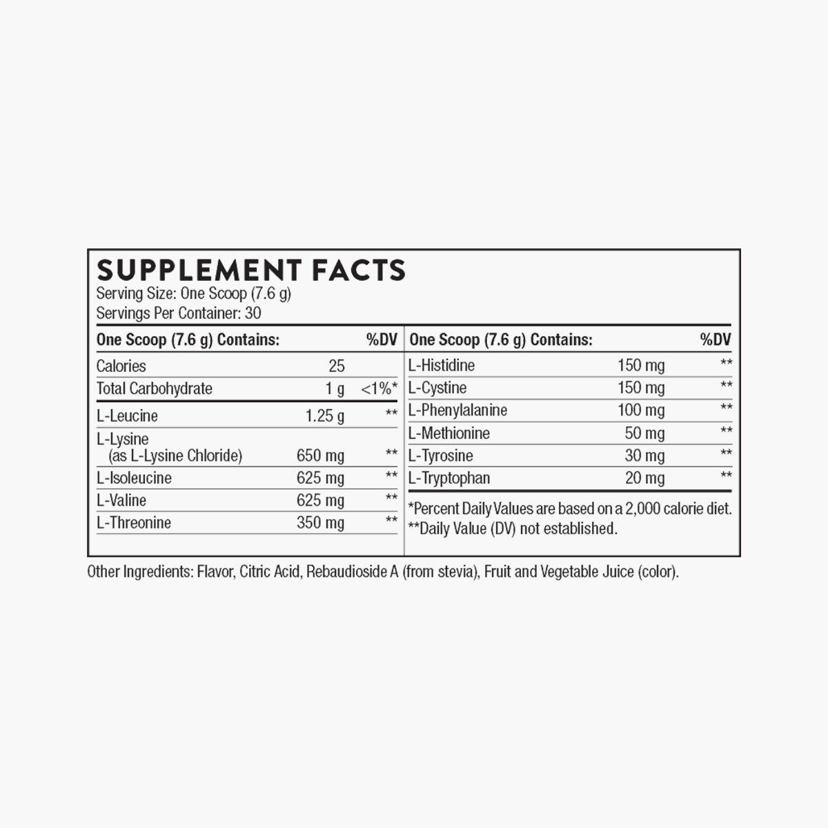 Amino Complex EAA & BCAA Powder - Berry