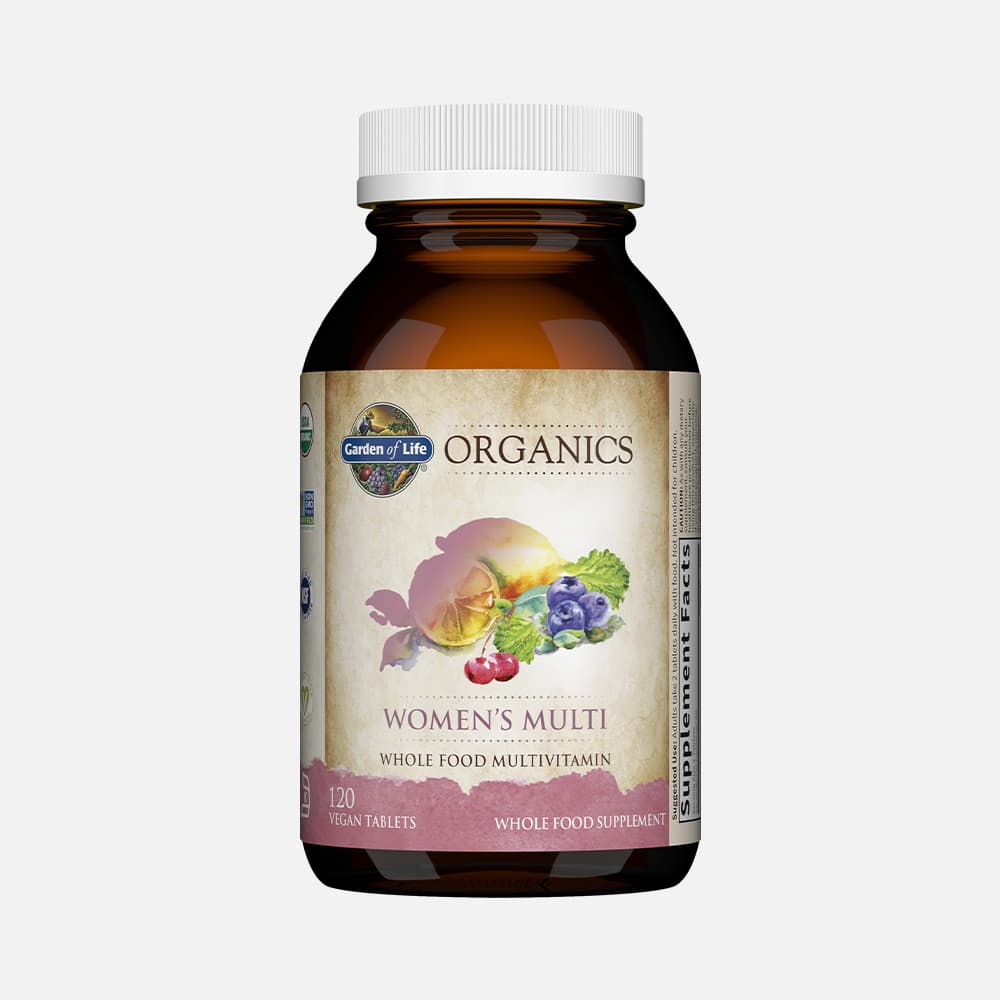 Organic Women's Multivitamin - 120 Tablets