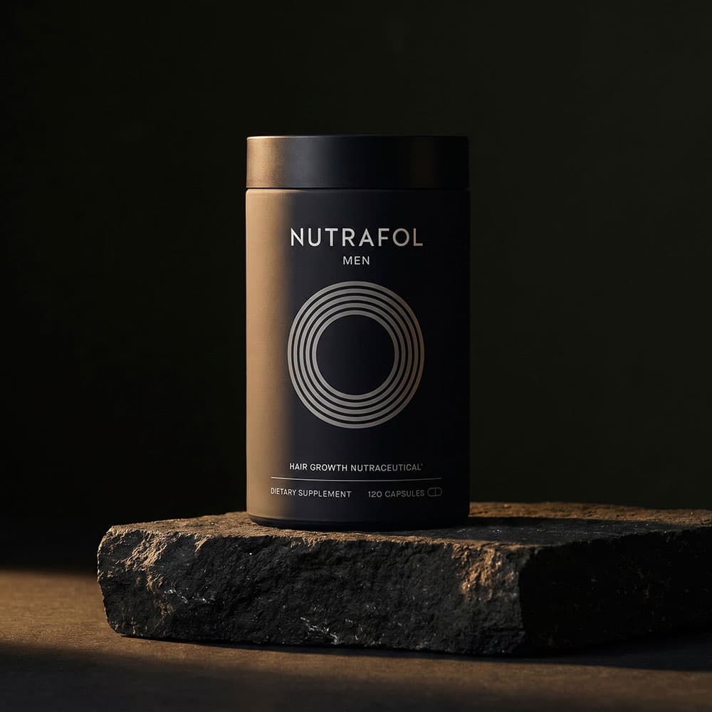 Nutrafol Hair Growth for Men, 120 Capsules – 1-Month Supply