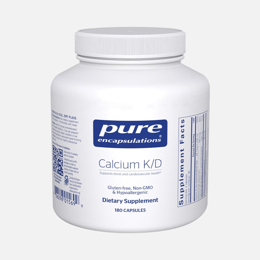 Calcium K/D 500mg - 180 Capsules