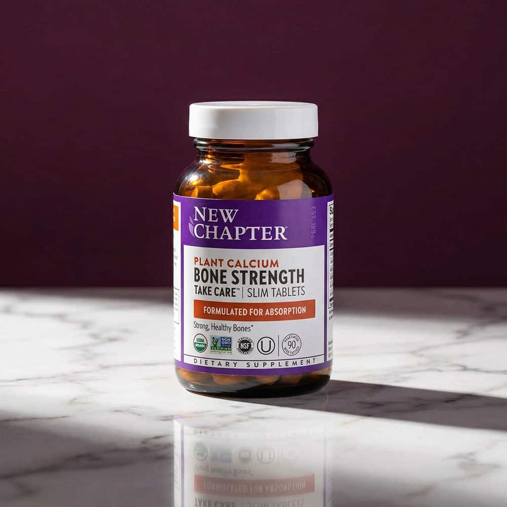 Whole Food Calcium with D3 & K2 770mg - 90 Tablets