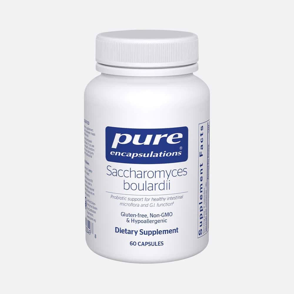 Saccharomyces Boulardii 250mg - 60 Capsules