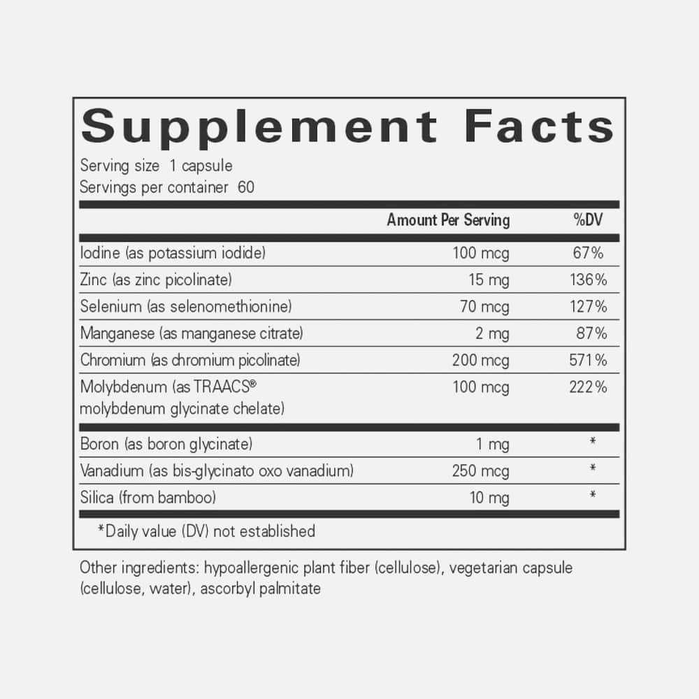 Trace Minerals Multimineral