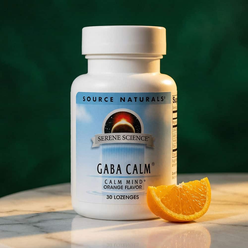GABA 125mg - 30 Orange Flavored Lozenges