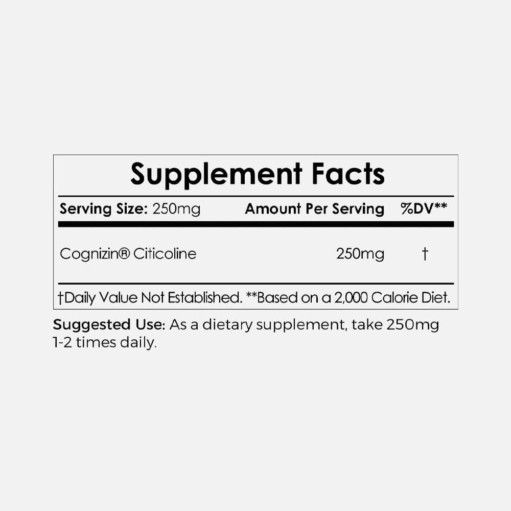 Cognizin Citicoline 60g - Powder