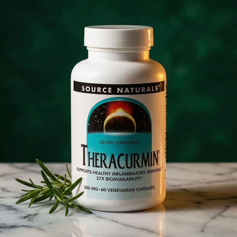Theracurmin Curcumin 300mg - 60 Vegetarian Capsules