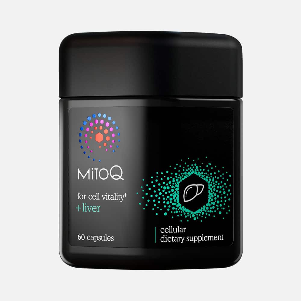 MitoQ Liver CoQ10 Antioxidant ‚ 60 Capsules