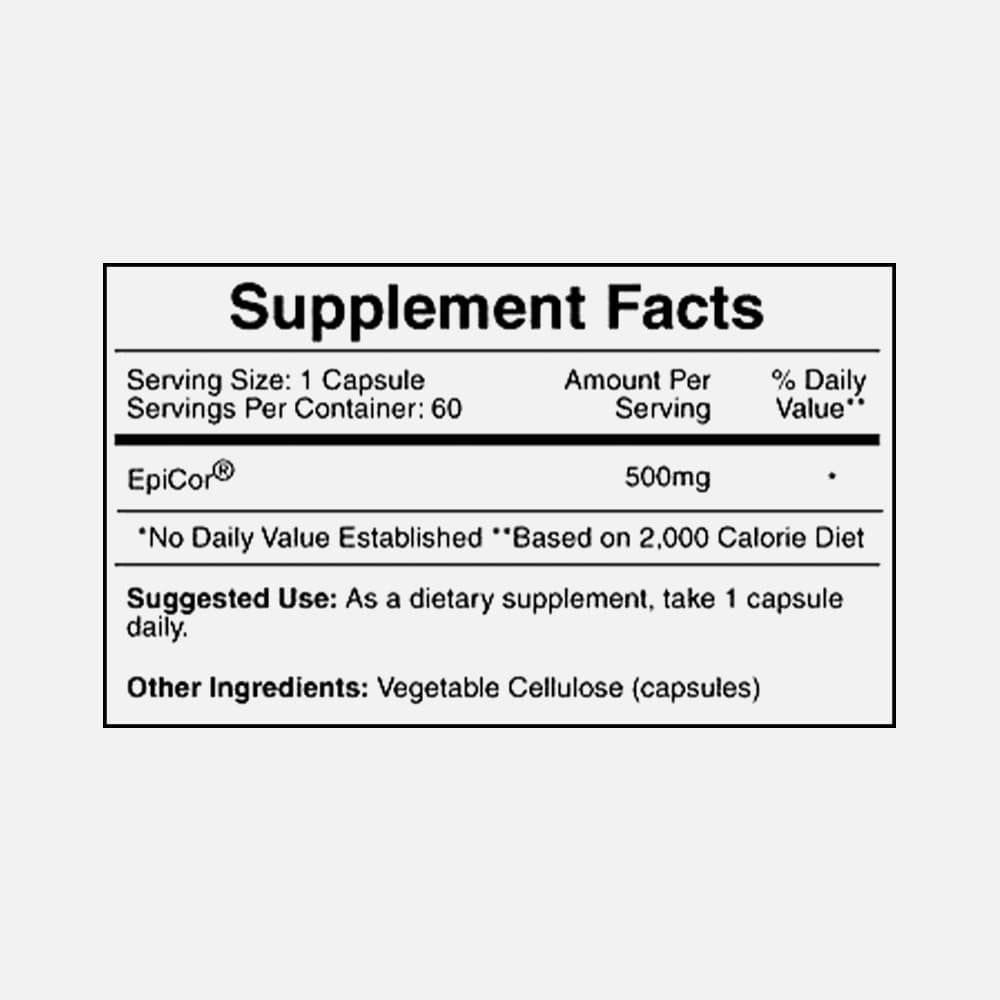 EpiCor 500mg - 60 Capsules