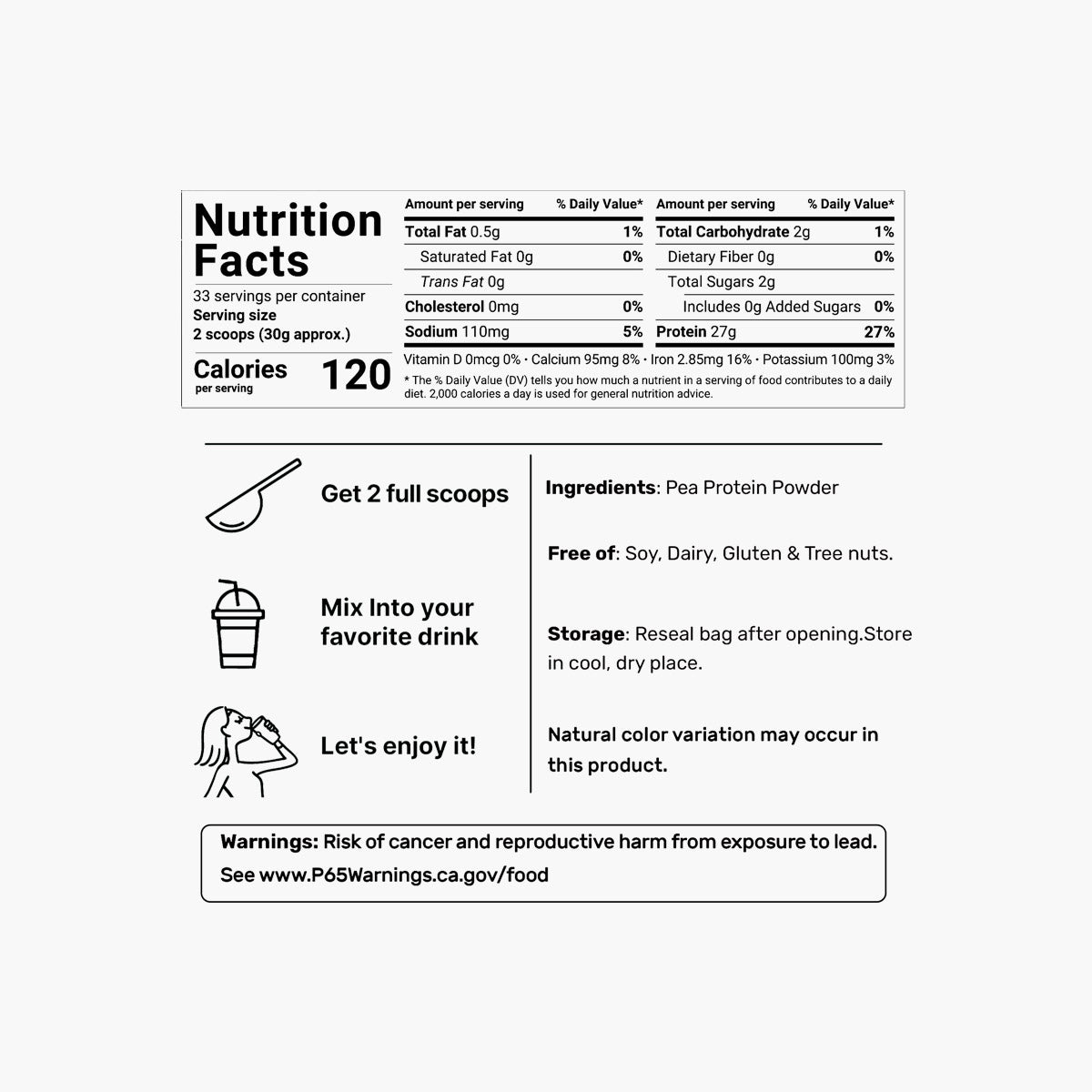 Organic Pea Protein