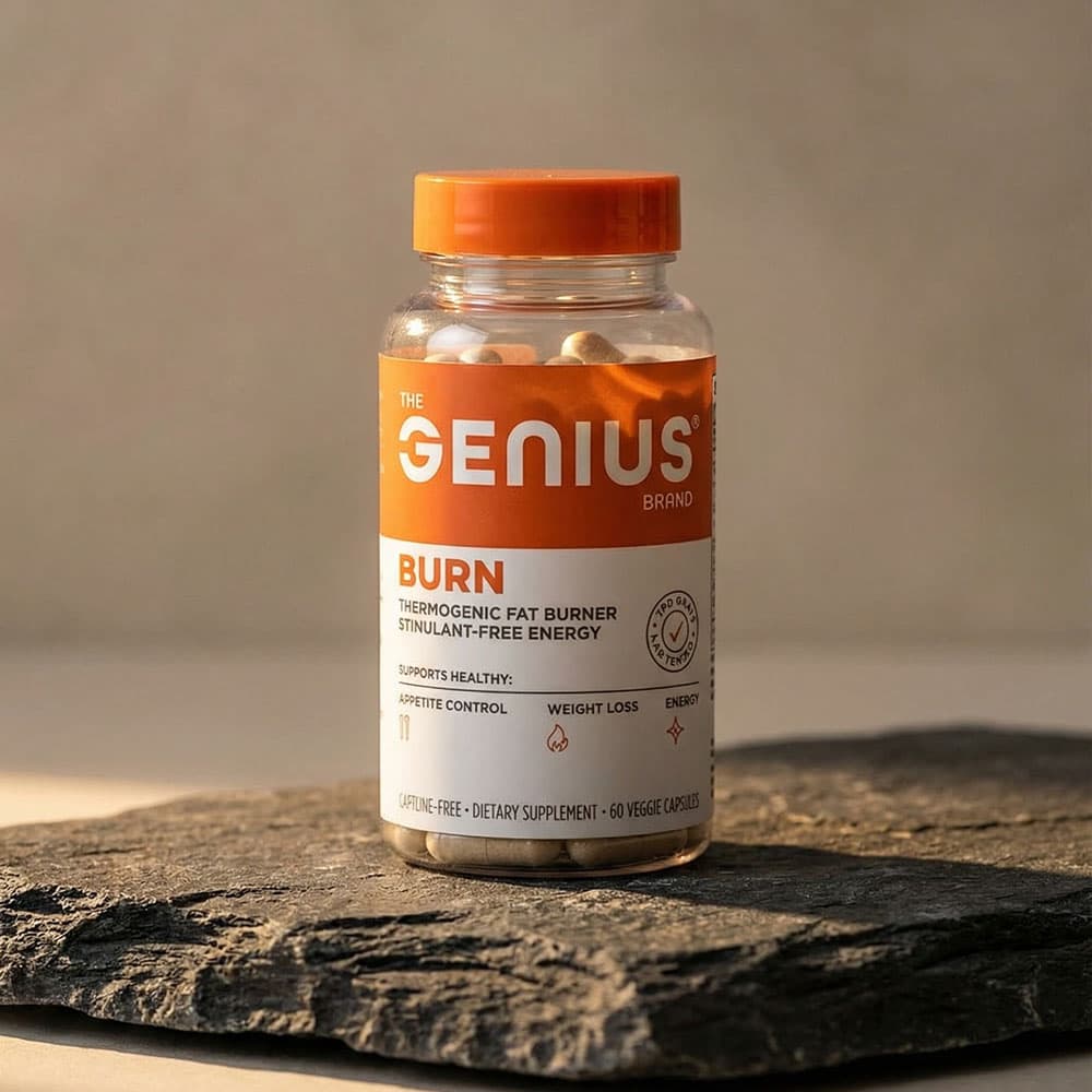 Genius Burn Thermogenic 60mg - 60 Veggie Capsules
