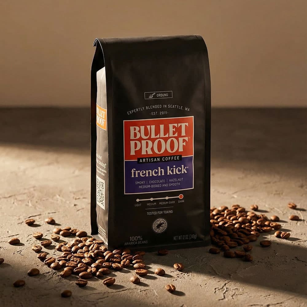 French Kick Dark Roast Coffee - 12oz Ground