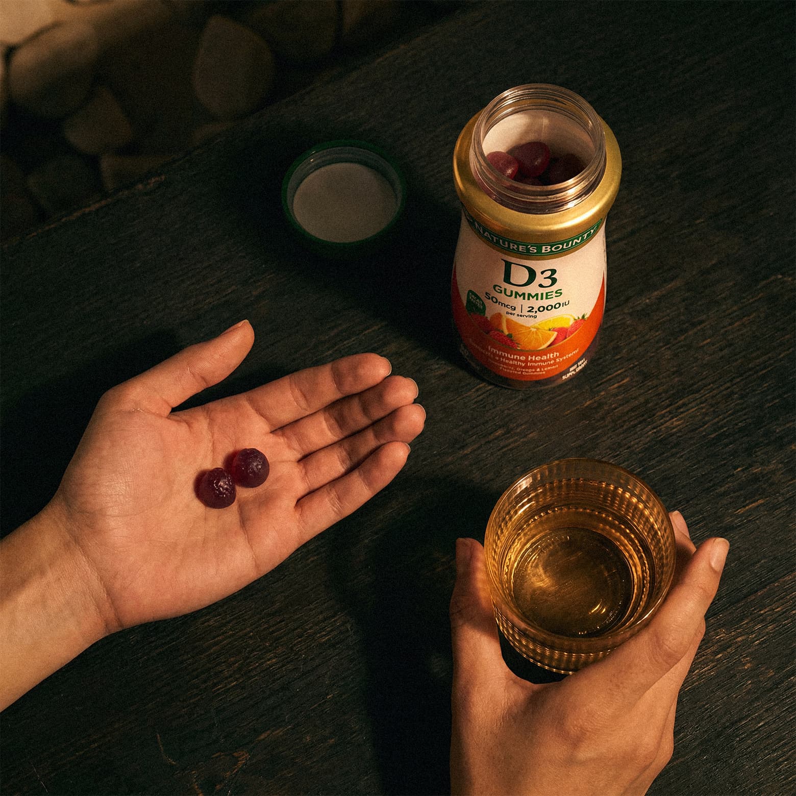 Vitamin D3 50mcg (2000 IU) - 90 Gummies